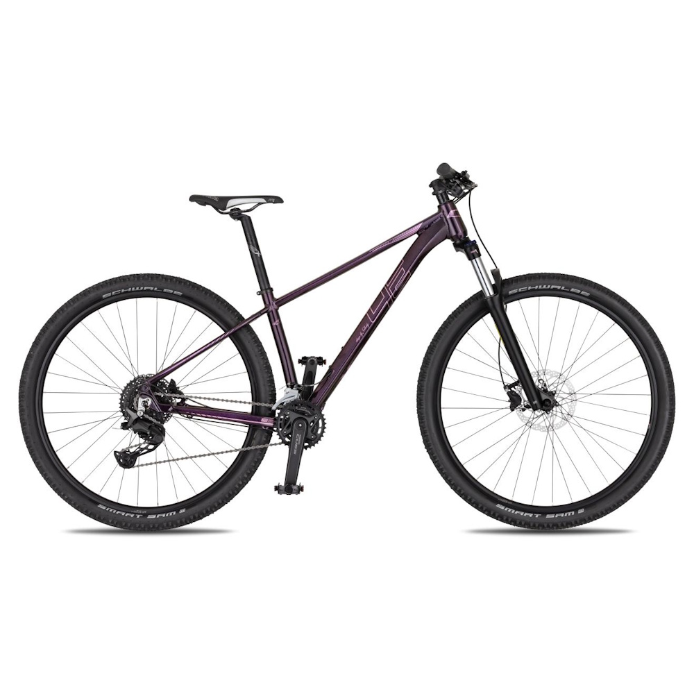 Dámské horské kolo 4EVER Ibiza Twenty Lady 29" - model 2026 S (16", 155-165 cm) violet/hologram