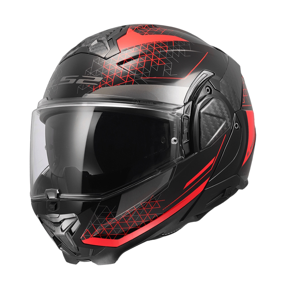 Překlopná přilba LS2 FF910 Advant II Astral Red P/J XS (53-54)
