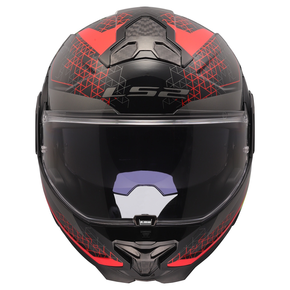 Překlopná přilba LS2 FF910 Advant II Astral Red P/J M (57-58) - Obrázek 2