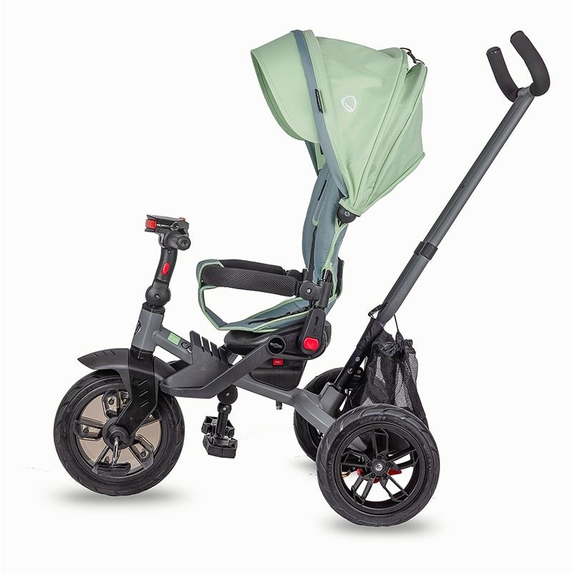 Dětská tříkolka s vodící tyčí Coccolle Pianti True Blue - Obrázek 4