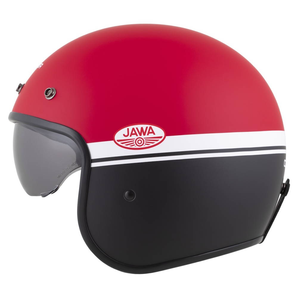 Moto přilba Cassida Oxygen Jawa OHC 2.0 červená matná/černá/bílá XXL (63-64) (obrázek 3)