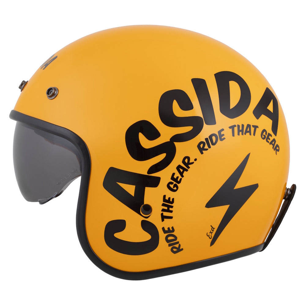 Moto přilba Cassida Oxygen Gear 2.0 žlutá/černá L (59-60) - Obrázek 3