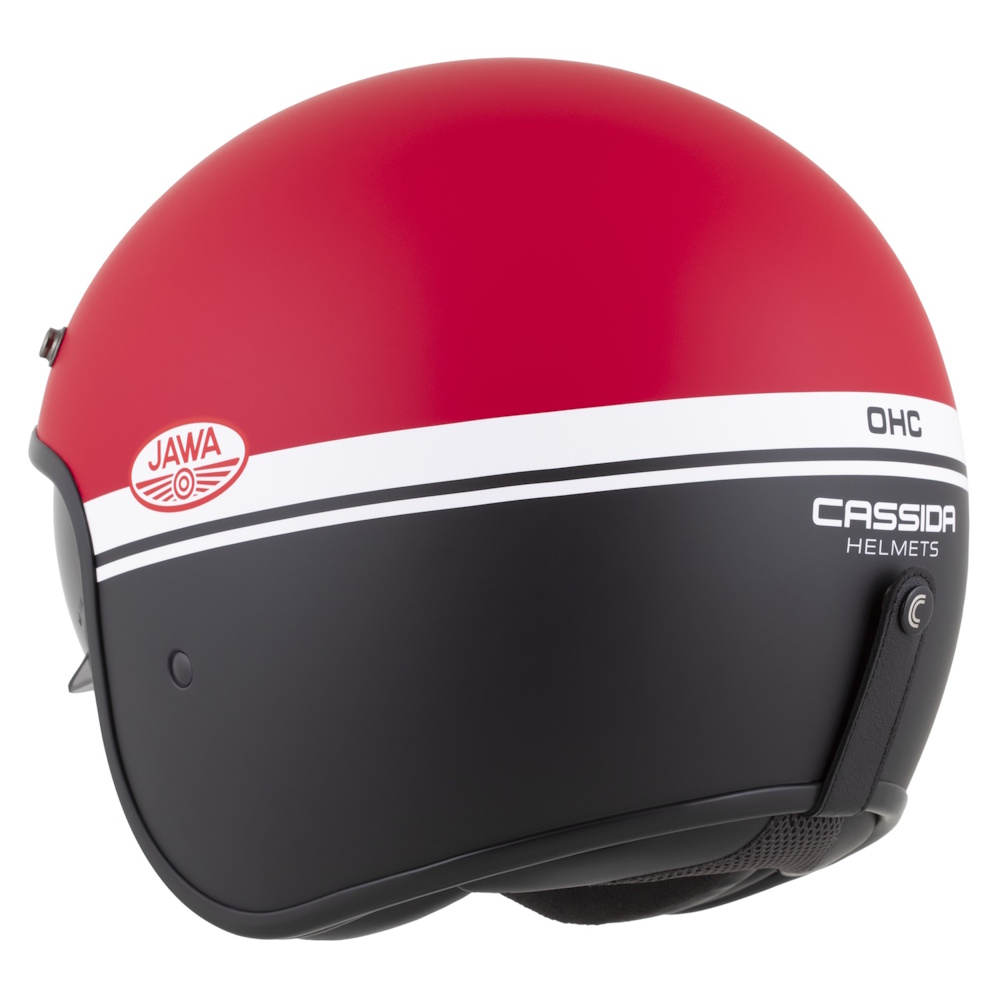 Moto přilba Cassida Oxygen Jawa OHC 2.0 červená matná/černá/bílá XXL (63-64) (obrázek 4)