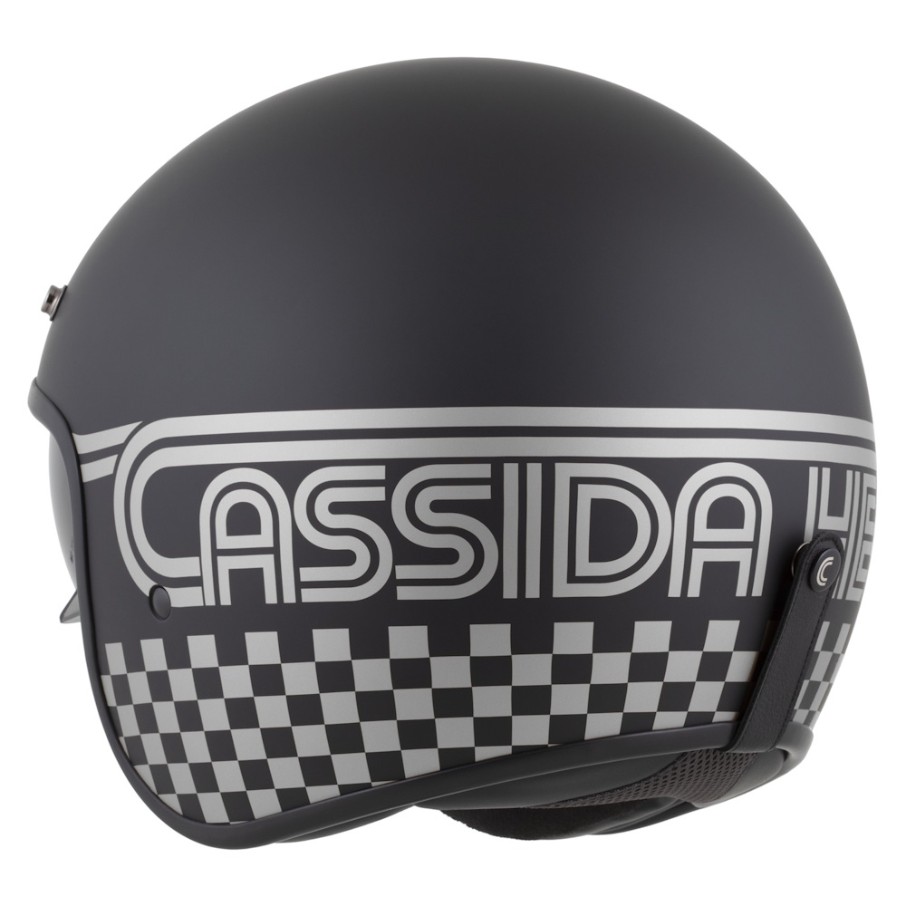 Moto přilba Cassida Oxygen Rondo 2.0 černá matná/stříbrná M (57-58) - Obrázek 4