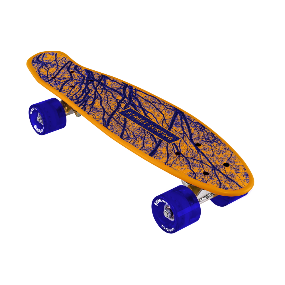 Svítící penny board Street Surfing Beach Board Glow Mystic Forest 22,5″