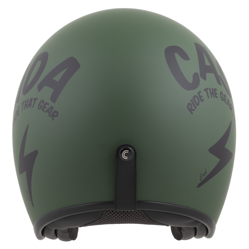 Moto přilba Cassida Oxygen Gear 2.0 zelená matná/černá S (55-56) (obrázek 5)