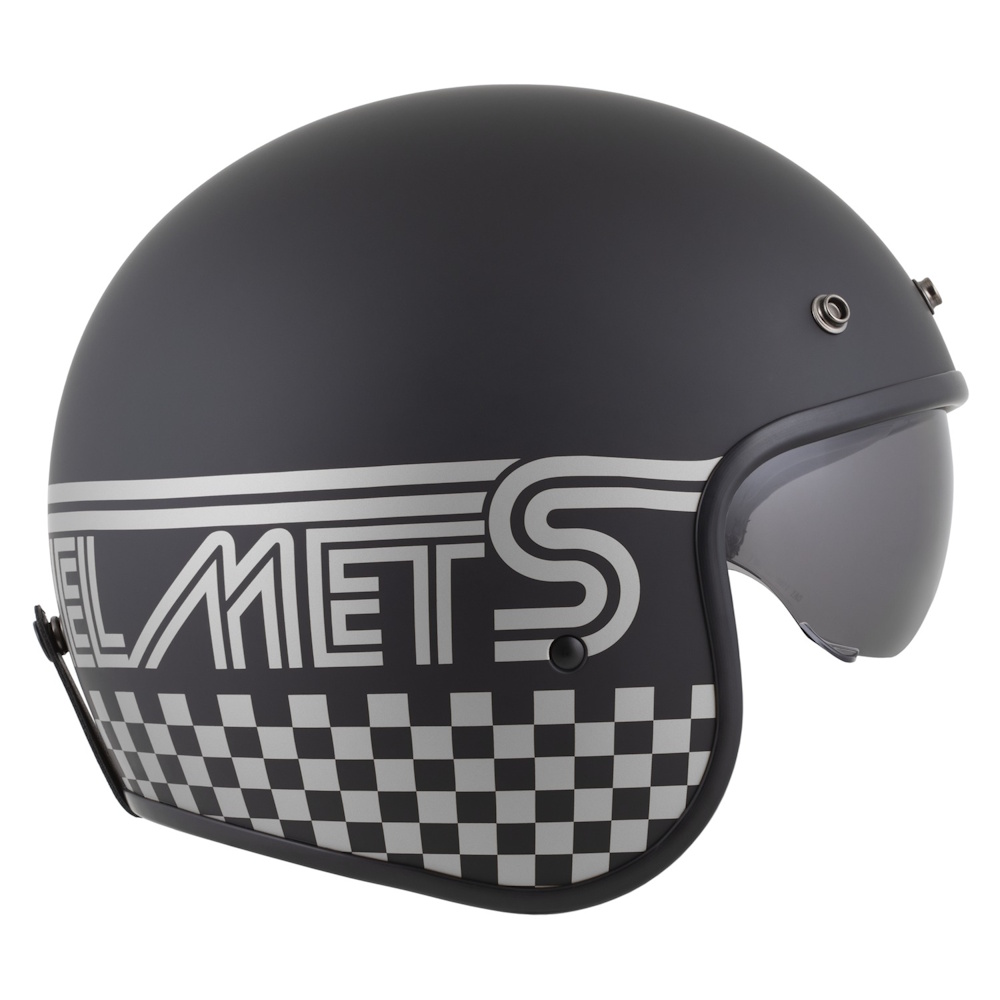 Moto přilba Cassida Oxygen Rondo 2.0 černá matná/stříbrná M (57-58) - Obrázek 6