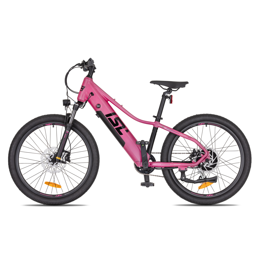 Juniorské elektrokolo inSPORTline ISL Savager 360 Wh 24" - model 2026 13" (135-153 cm) Blush Pink (obrázek 9)