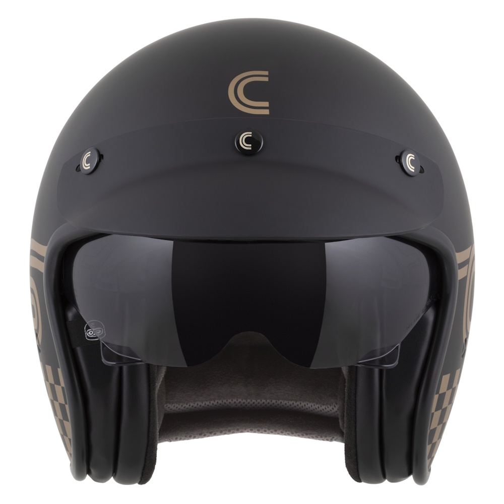 Moto přilba Cassida Oxygen Rondo 2.0 černá matná/zlatá XL (61-62) - Obrázek 7