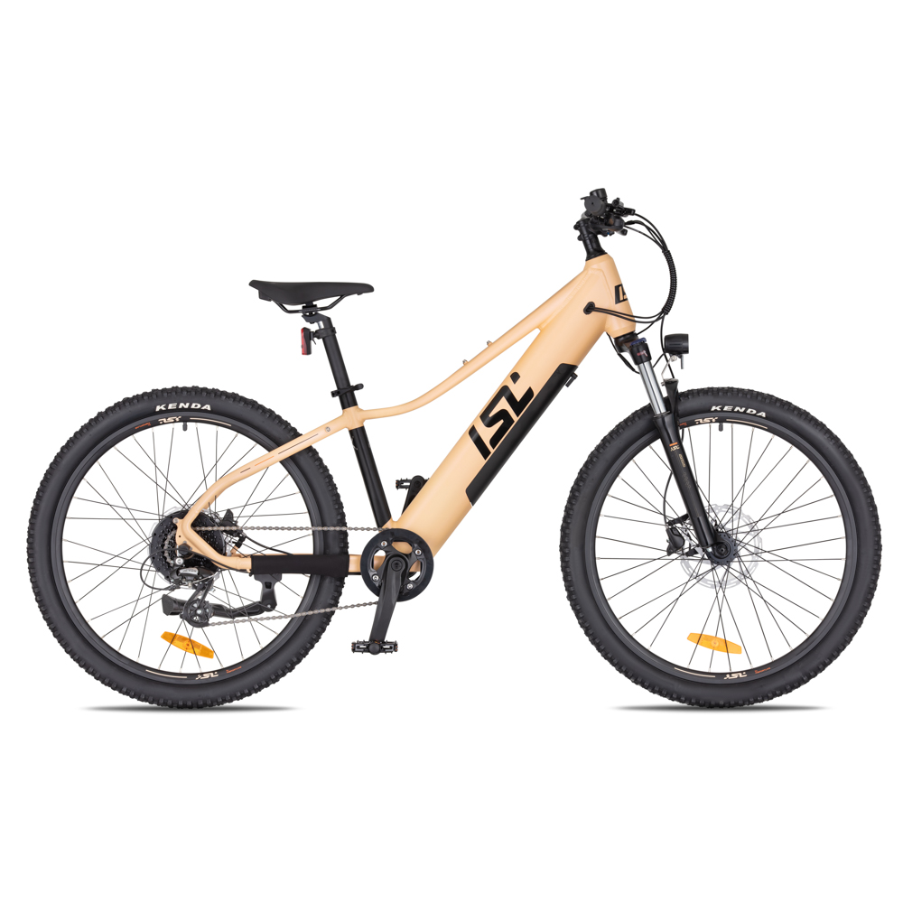 Juniorské elektrokolo inSPORTline ISL Atezion 374 Wh 26" - model 2026 15" (142-165 cm) Peach Beige