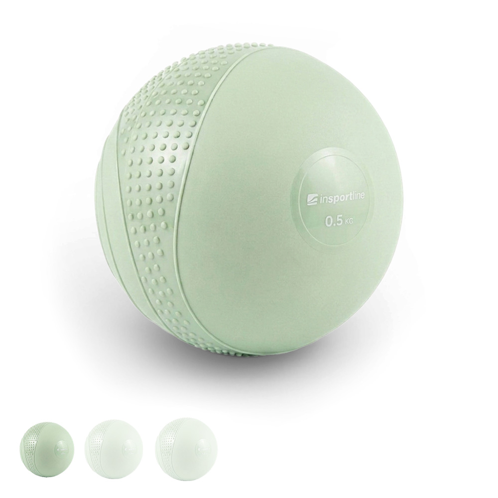 Mini medicinbal inSPORTline Sendelar 10,5cm/0,5kg