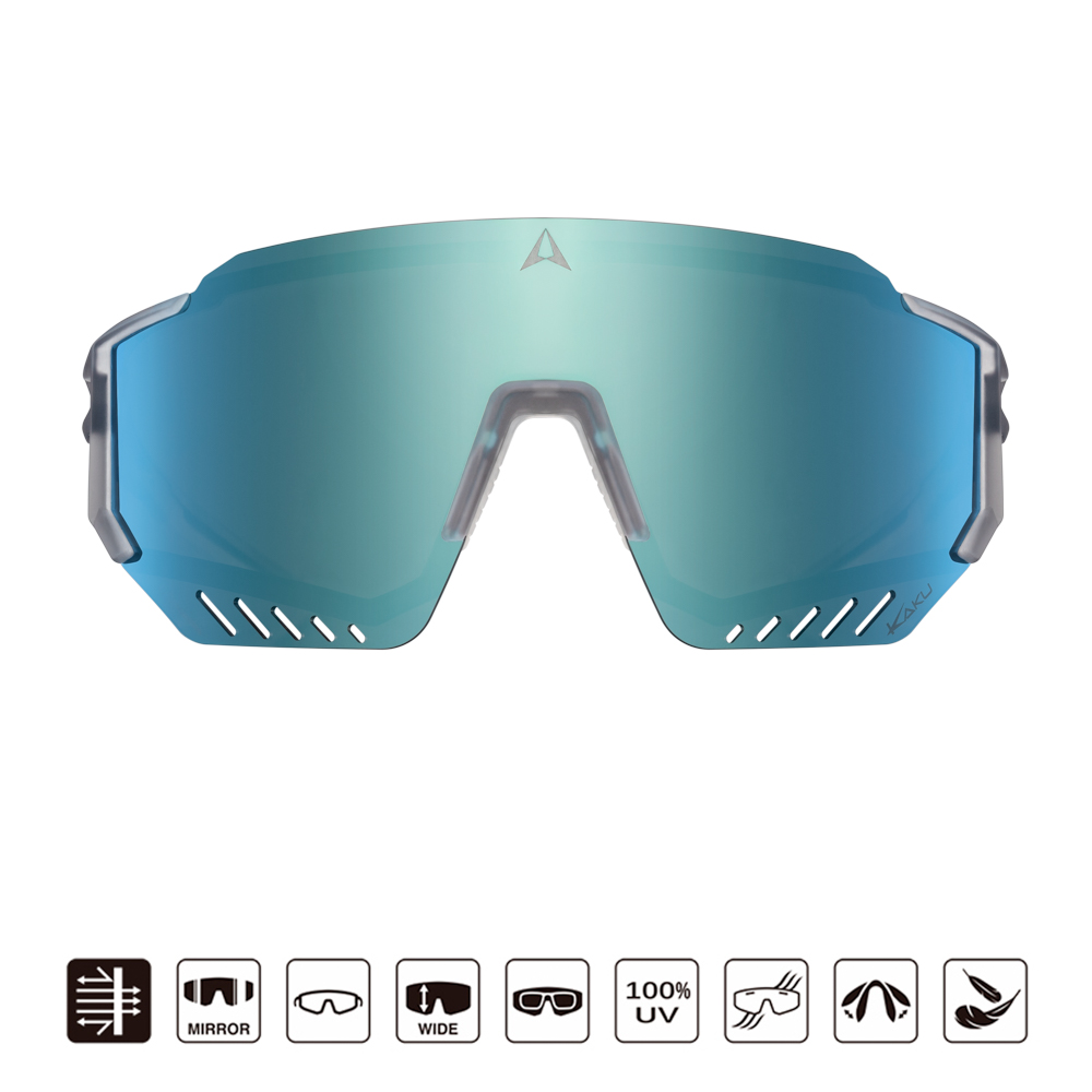 Polarizační sluneční brýle Altalist Kaku SP1 šedá s modrými skly - Obrázek 3