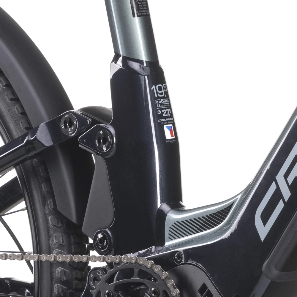 Celoodpružené elektrokolo Crussis e-Country Full 10.10 720Wh 27,5" - model 2025 17,5" (160-175 cm) Smaragd Green - Obrázek 7