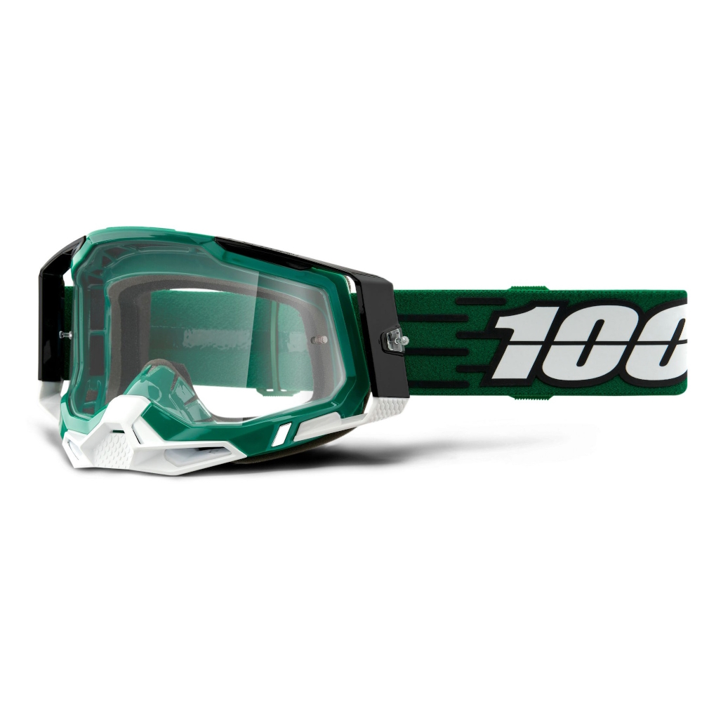 Moto brýle 100% Racecraft 2 Milori, čiré plexi