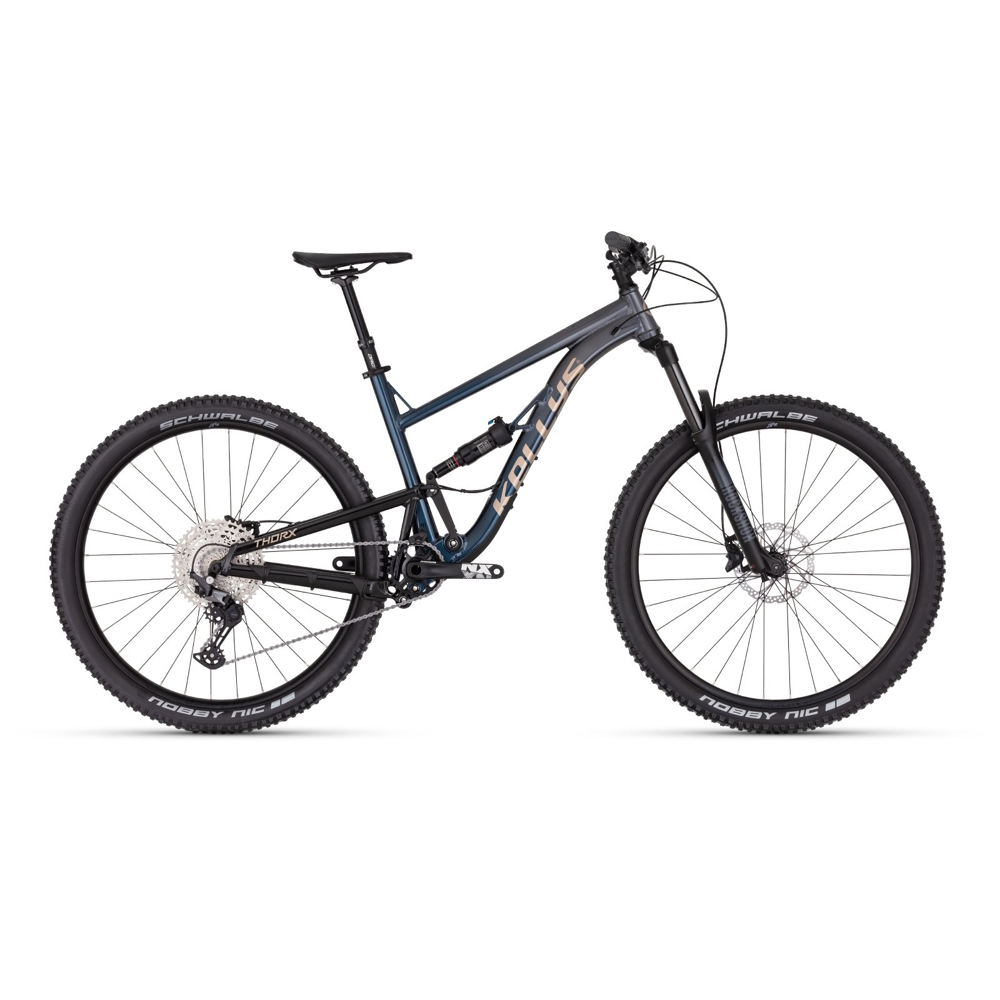 Celoodpružené kolo KELLYS THORX 10 27,5" - model 2024  Quartz blue  S (15", 165-175 cm)