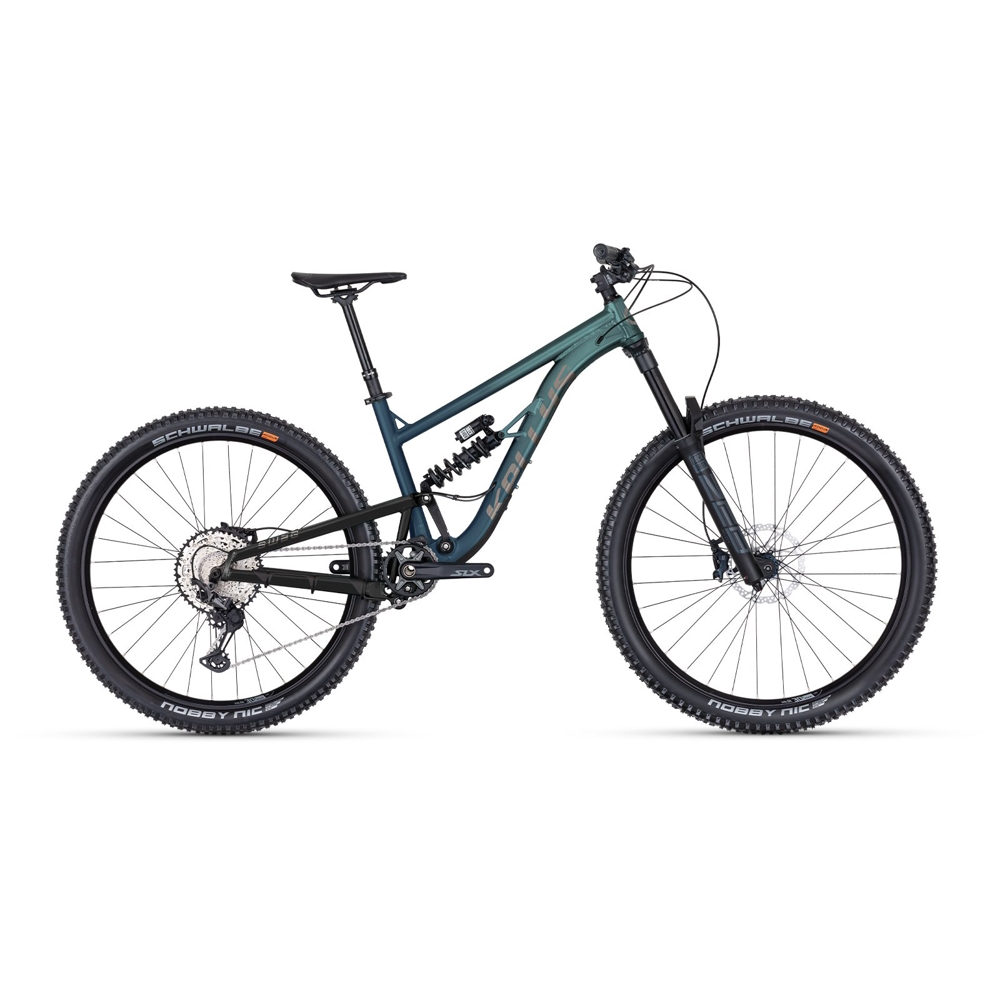 Celoodpružené kolo KELLYS SWAG 50 29/27,5" - model 2024  Emerald Green  M (16", 175-187 cm)