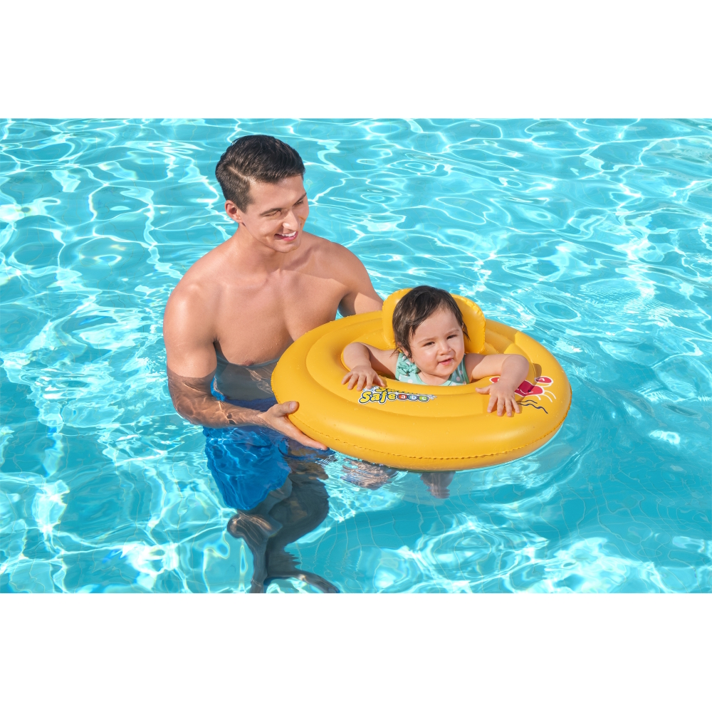 Nafukovací kruh Bestway Triple Ring Baby 69 cm žlutá (obrázek 6)