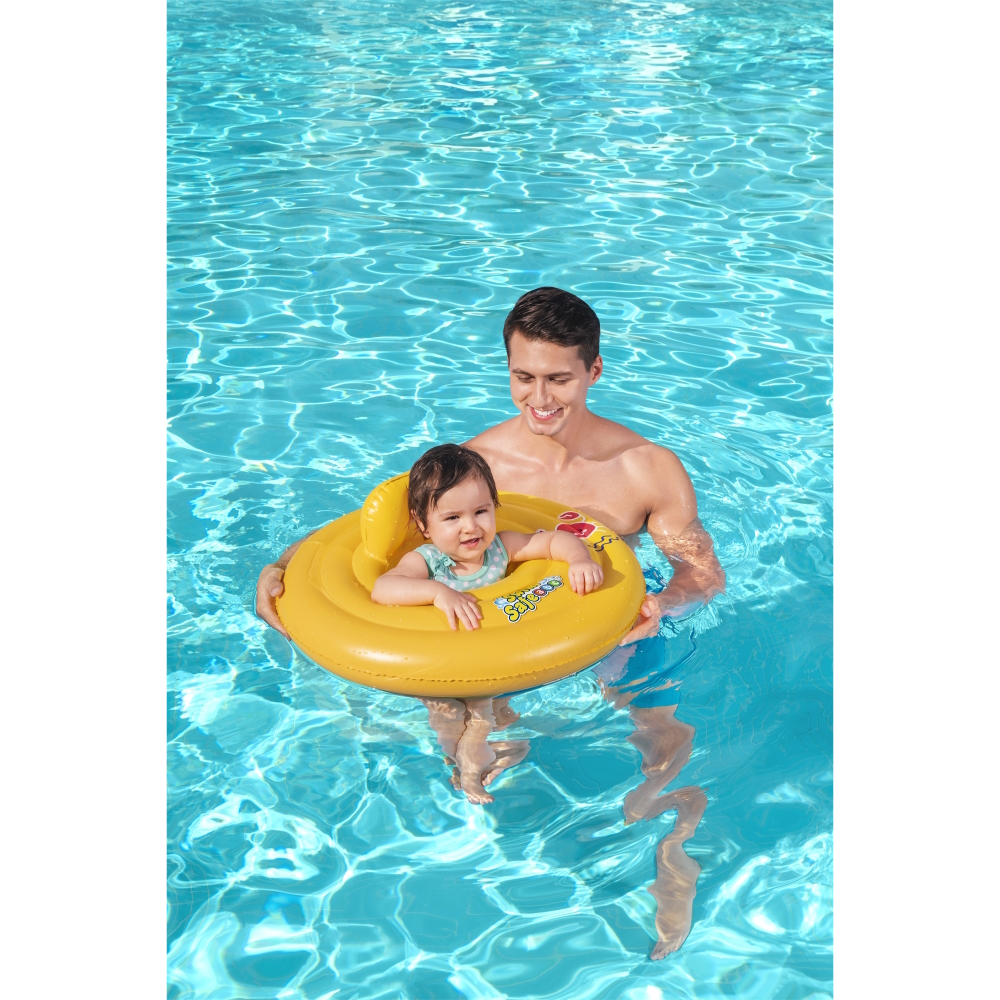 Nafukovací kruh Bestway Triple Ring Baby 69 cm žlutá (obrázek 8)