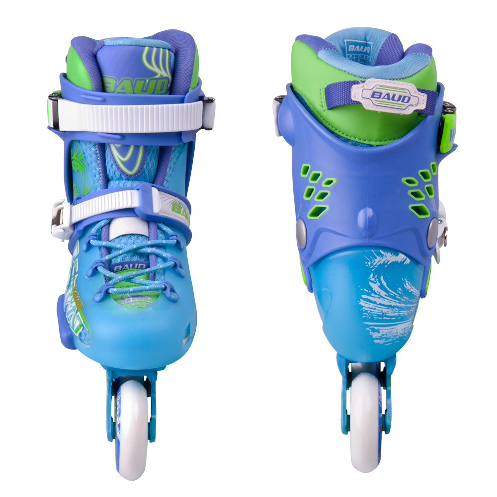 Kolečkové brusle Baud BD276 fialovo-žlutá 40 - Obrázek 5