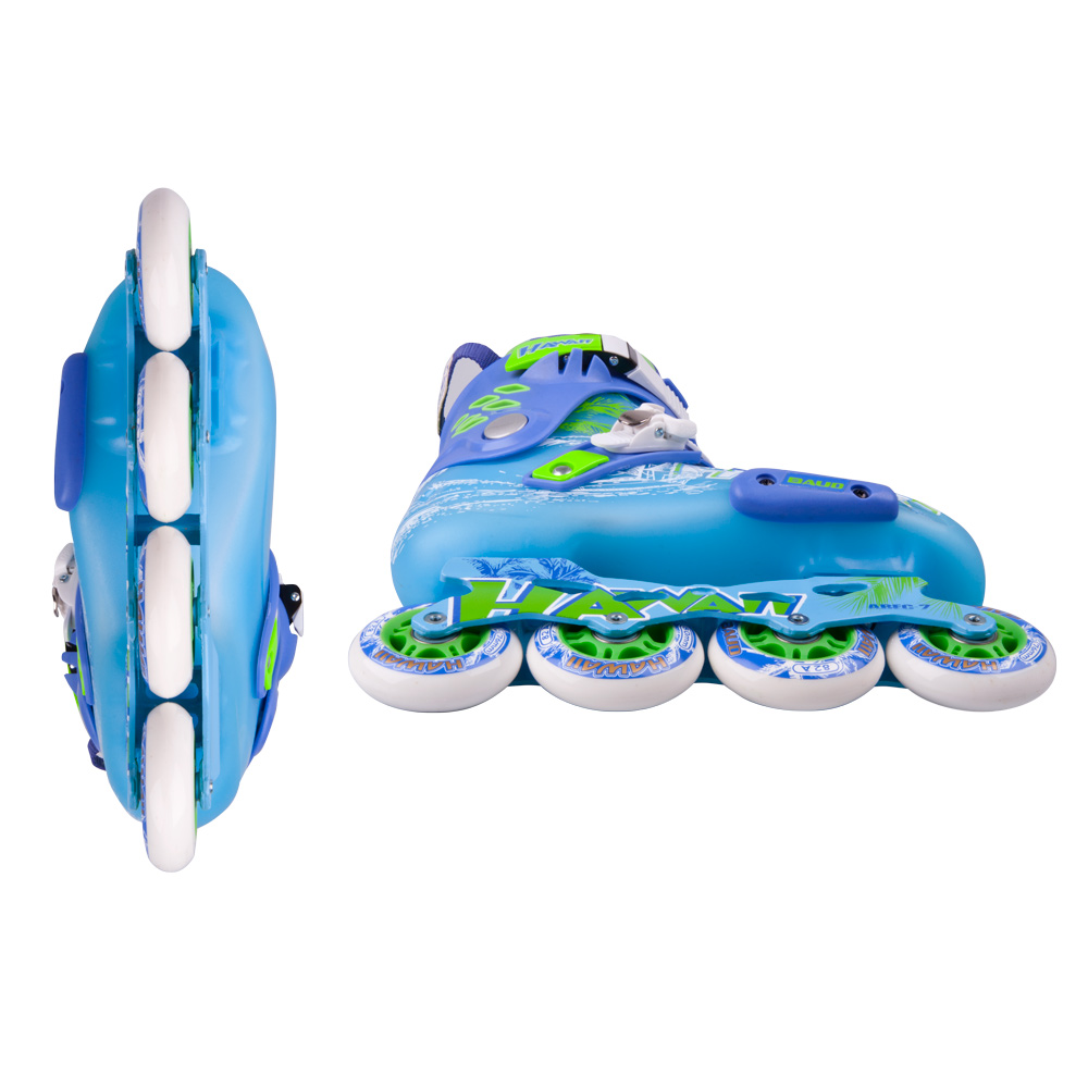 Kolečkové brusle Baud BD276 fialovo-žlutá 40 - Obrázek 6