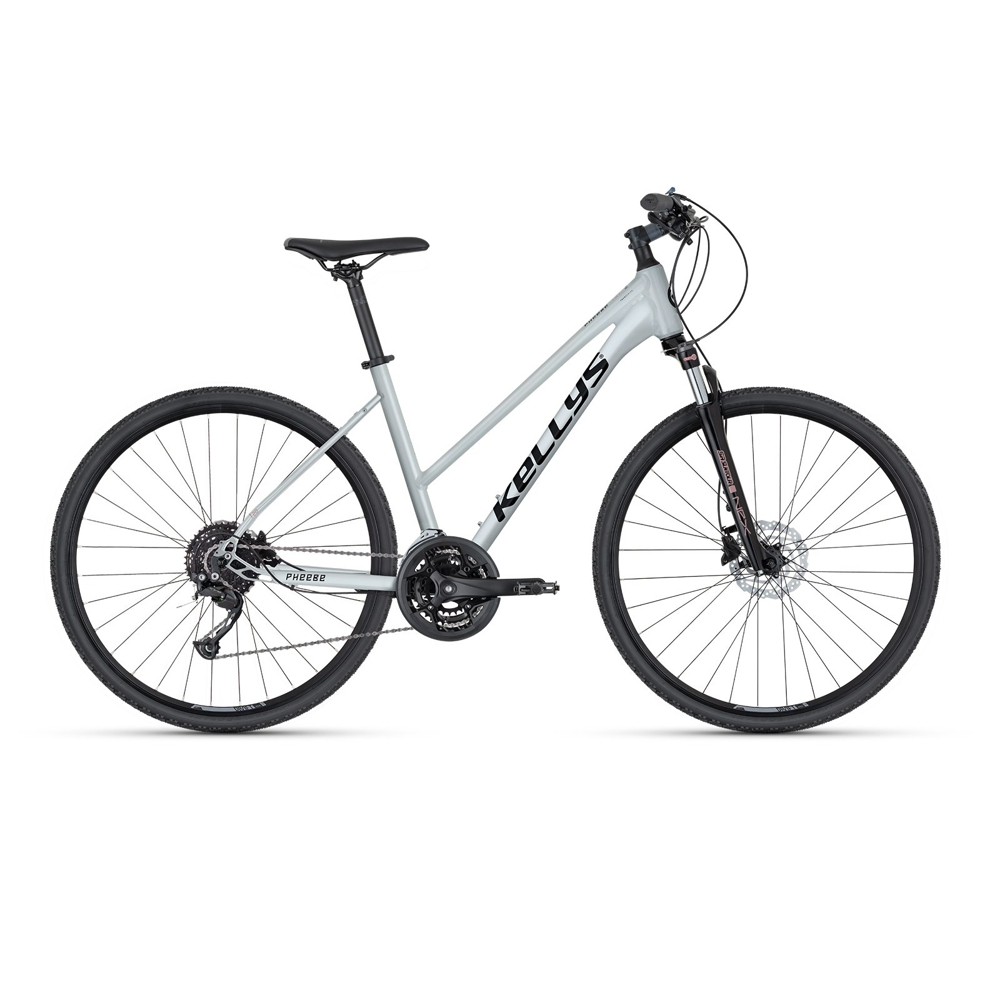 Dámské crossové kolo KELLYS PHEEBE 20 28" - model 2025  White  S (17", 155-170 cm)