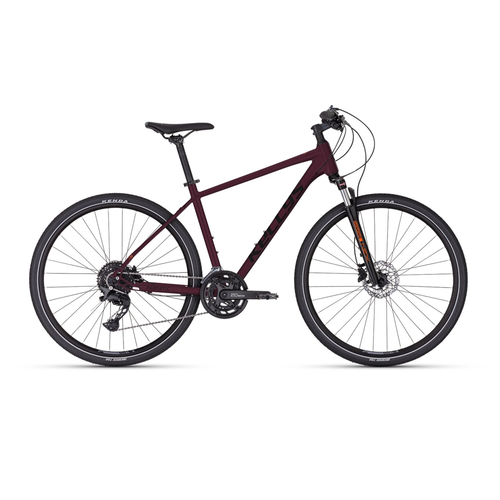 Crossové kolo KELLYS PHANATIC 30 28" - model 2025  Dark Plum  M (19", 165-180 cm)