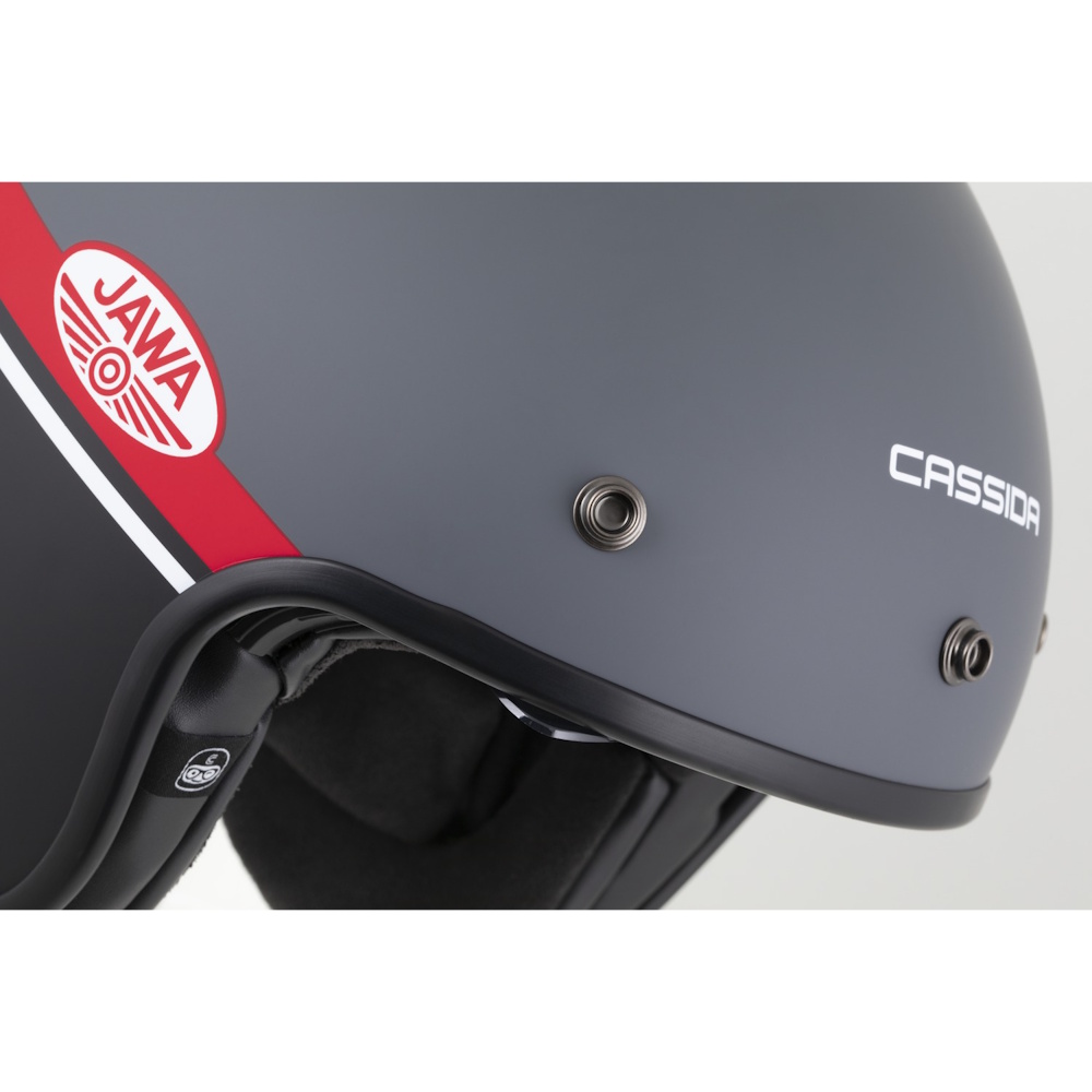 Moto přilba Cassida Oxygen Jawa OHC 2.0 šedá matná/červená/černá/bílá L (59-60) (obrázek 10)
