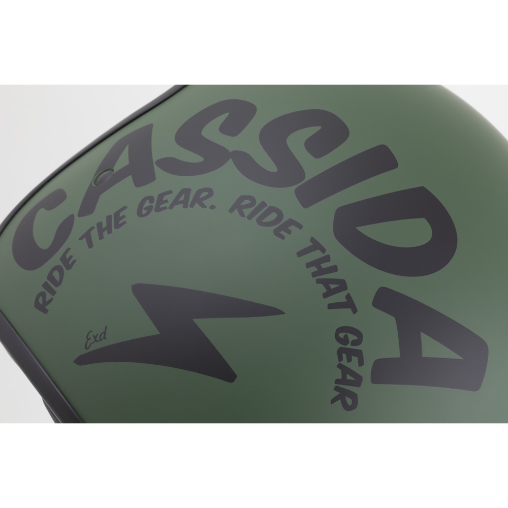 Moto přilba Cassida Oxygen Gear 2.0 zelená matná/černá S (55-56) (obrázek 10)