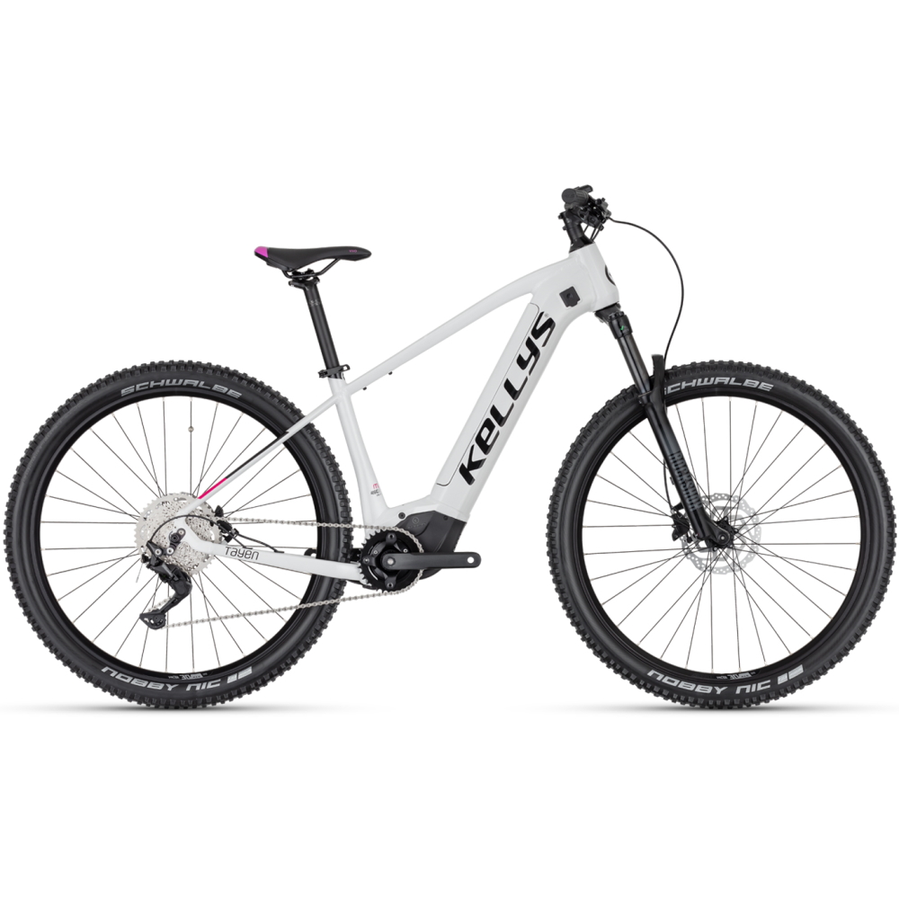 Dámské horské elektrokolo KELLYS TAYEN R50 P 27.5" 7.0 White - S (16", 155-168 cm)