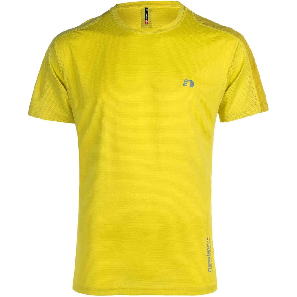 Pánské běžecké tričko Newline Imotion Tee žlutá - XXL