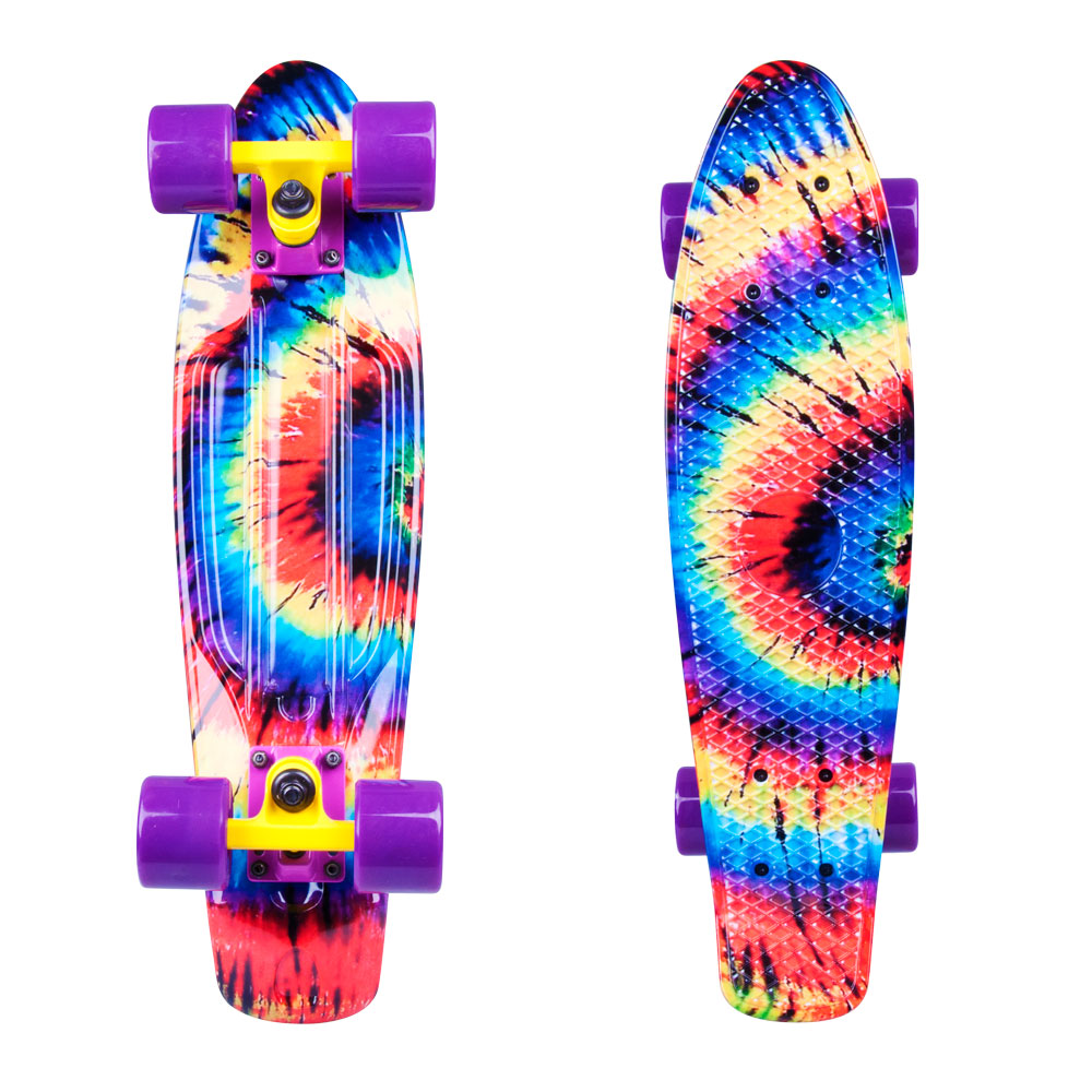 Penny board WORKER Colory 22" Acid Rainbow (duhová)