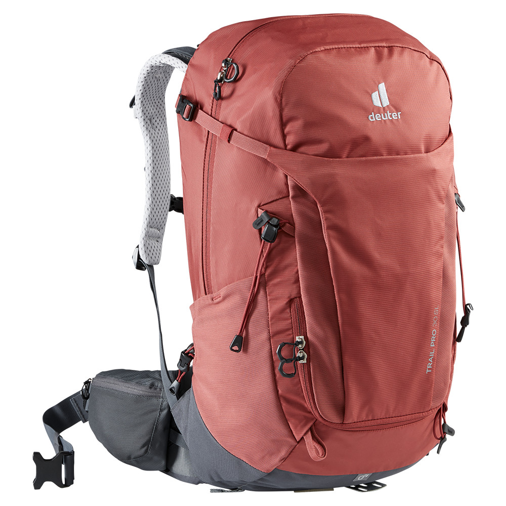 Turistický batoh Deuter Trail Pro 30 SL  redwood-graphite - redwood,graphite