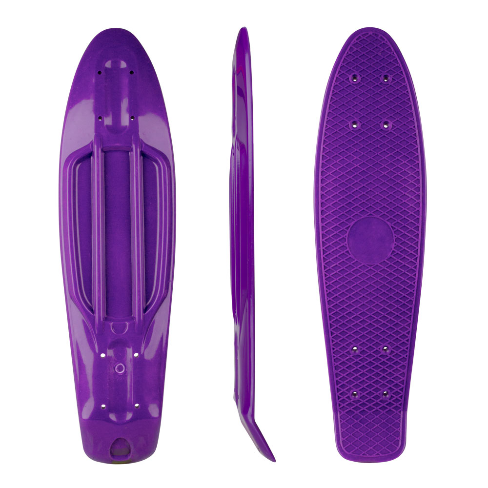 Deska pro penny board WORKER Aspy 22.5*6"  fialová - fialová