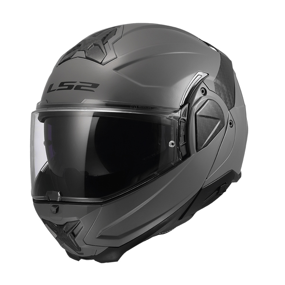 Překlopná přilba LS2 FF910 Advant II Solid Nardo Grey P/J XS (53-54)