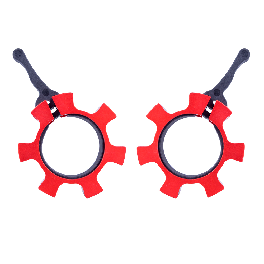 Sada olympijských hliníkových objímek inSPORTline CL-21 50mm červená - Obrázek 6