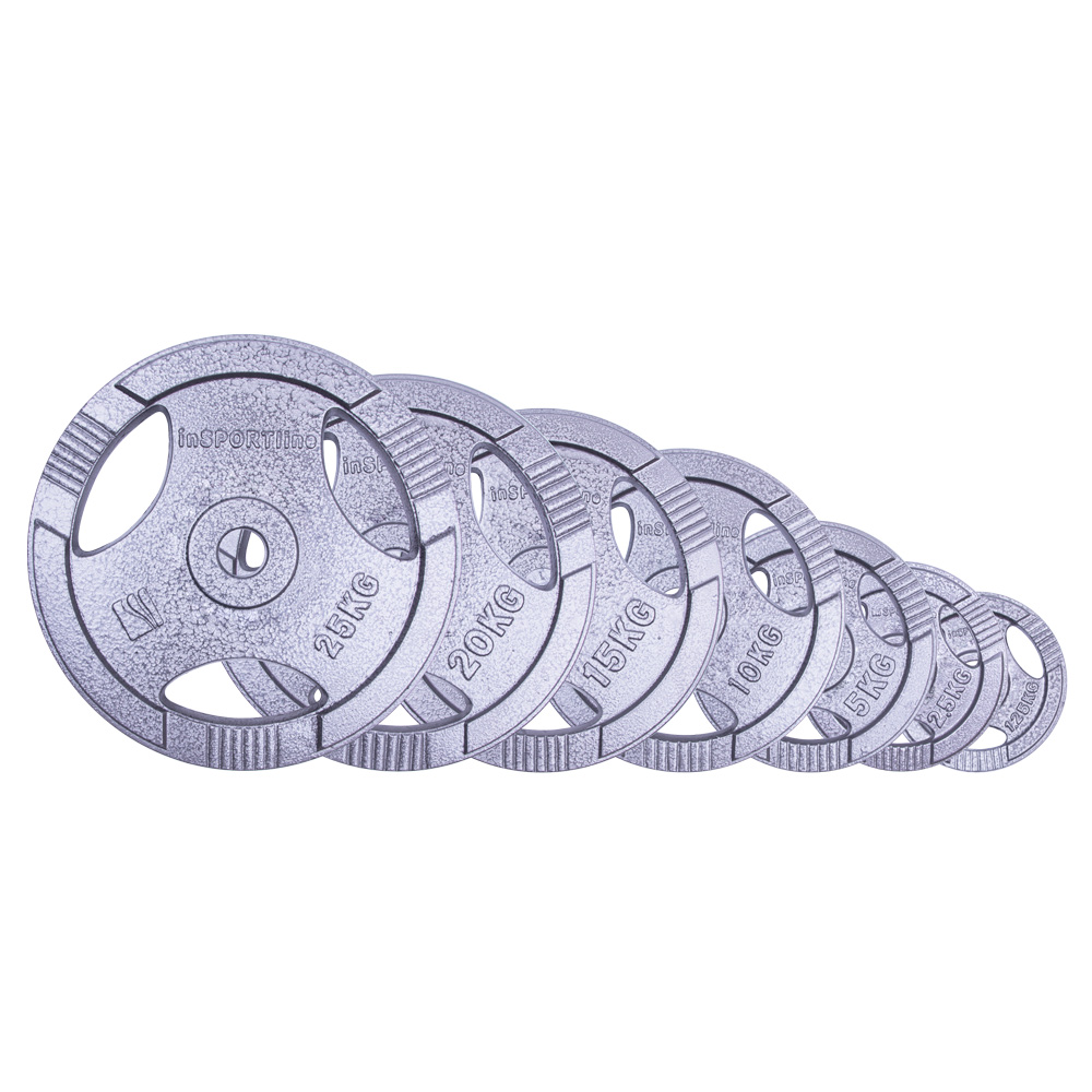 Litinový kotouč inSPORTline Hamerton 1,25 kg 30 mm (obrázek 3)