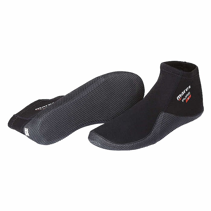 Neoprenové boty Mares Pure 2 mm nízké  černá  46 - černá