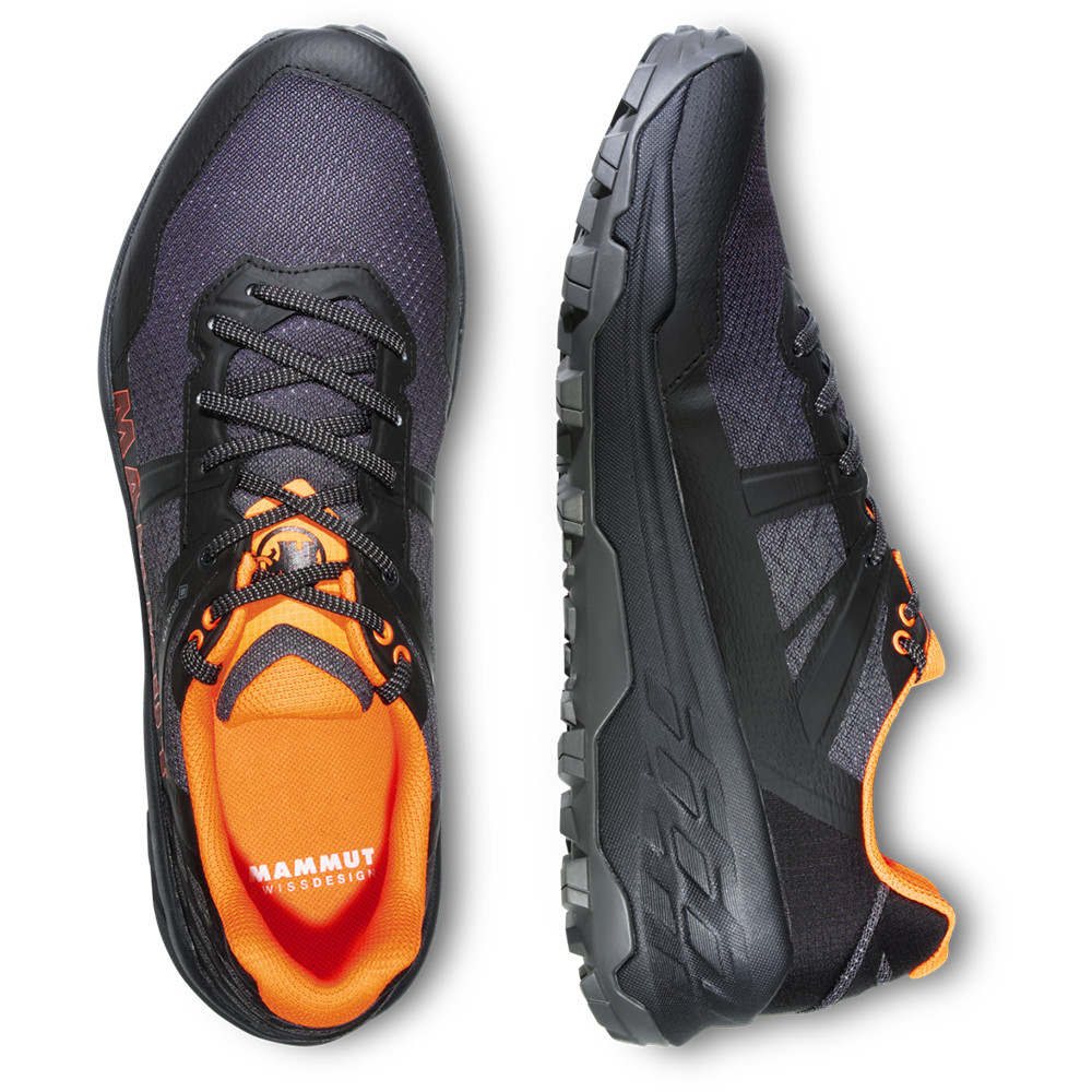 Pánské trekové boty MAMMUT Sertig II Low GTX® Men Black-Orange 46 2/3 - Obrázek 3