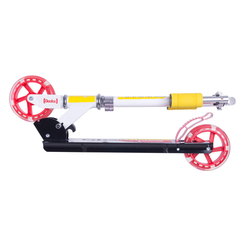 Koloběžka WORKER Cirky se svítícími kolečky modrá - Obrázek 4