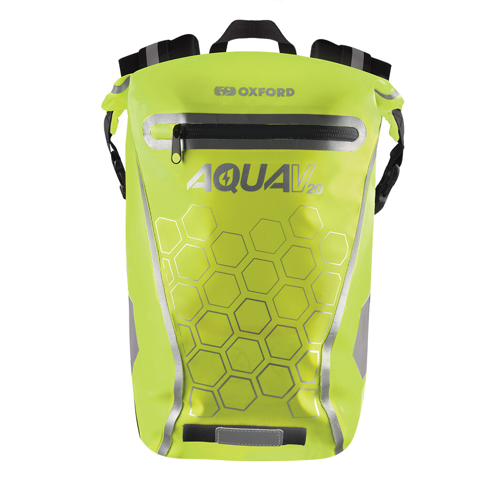 Vodotěsný batoh Oxford Aqua V20 Backpack 20l fluo žlutá - Obrázek 3