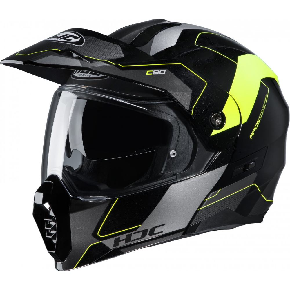 Výklopná enduro přilba HJC C80 Rox MC4H  XXL (63-64)