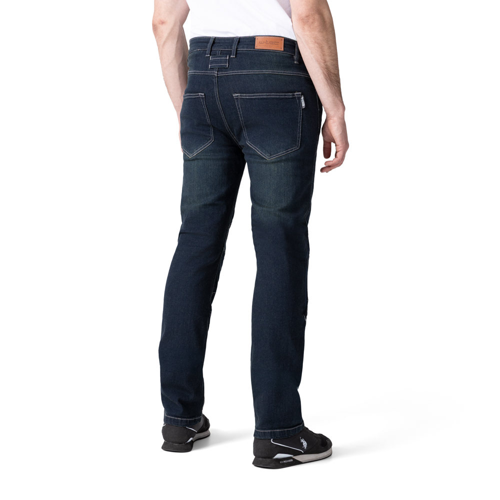 Moto jeansy W-TEC Pawted s nepromokavou membránou tmavě modrá M (obrázek 4)