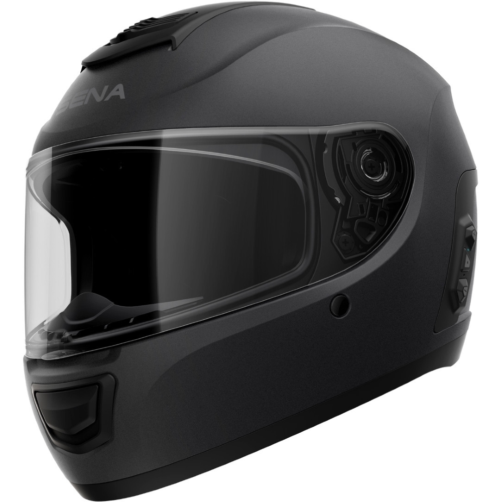 Moto přilba SENA Momentum EVO s integrovaným headsetem  XL (61-62)  matně černá