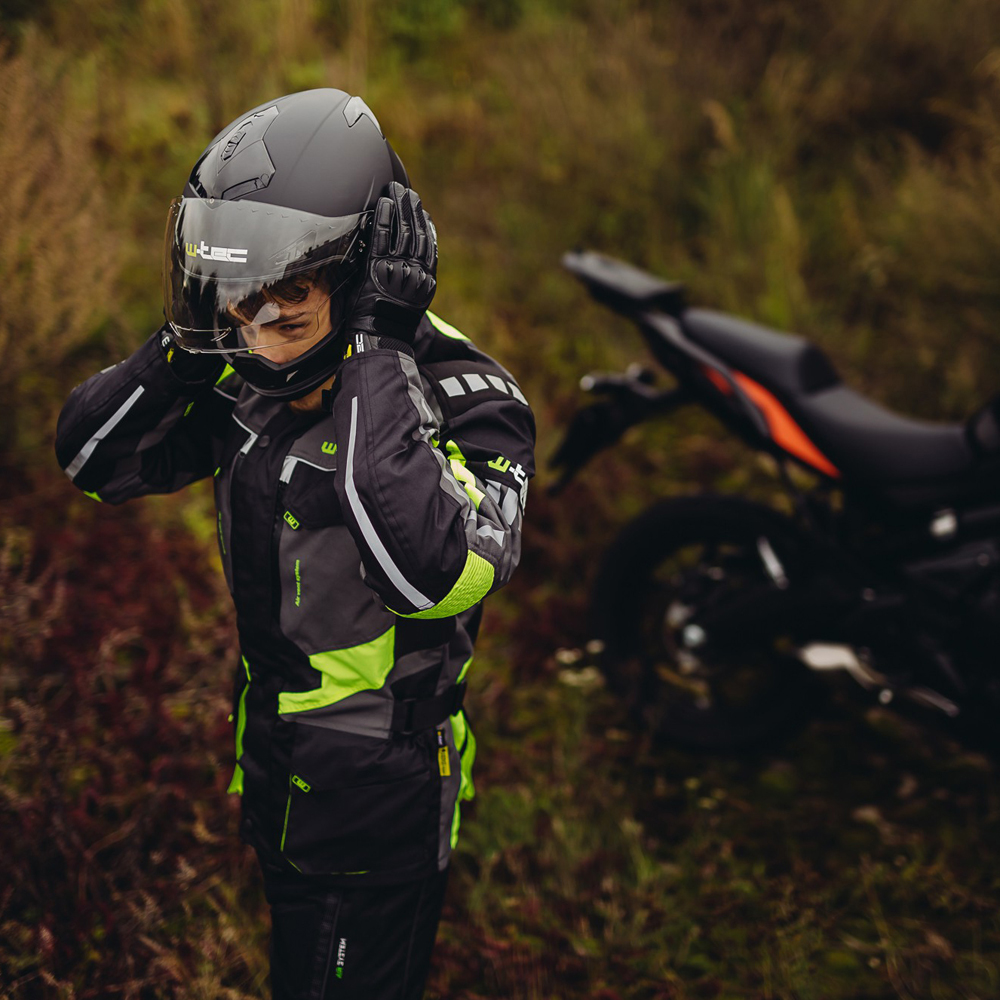 Moto rukavice W-TEC Talhof černá 3XL - Obrázek 3