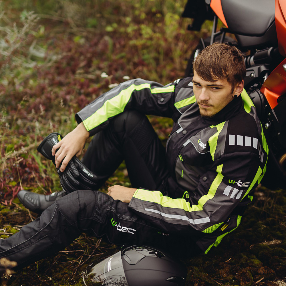 Moto rukavice W-TEC Talhof černá 3XL - Obrázek 4