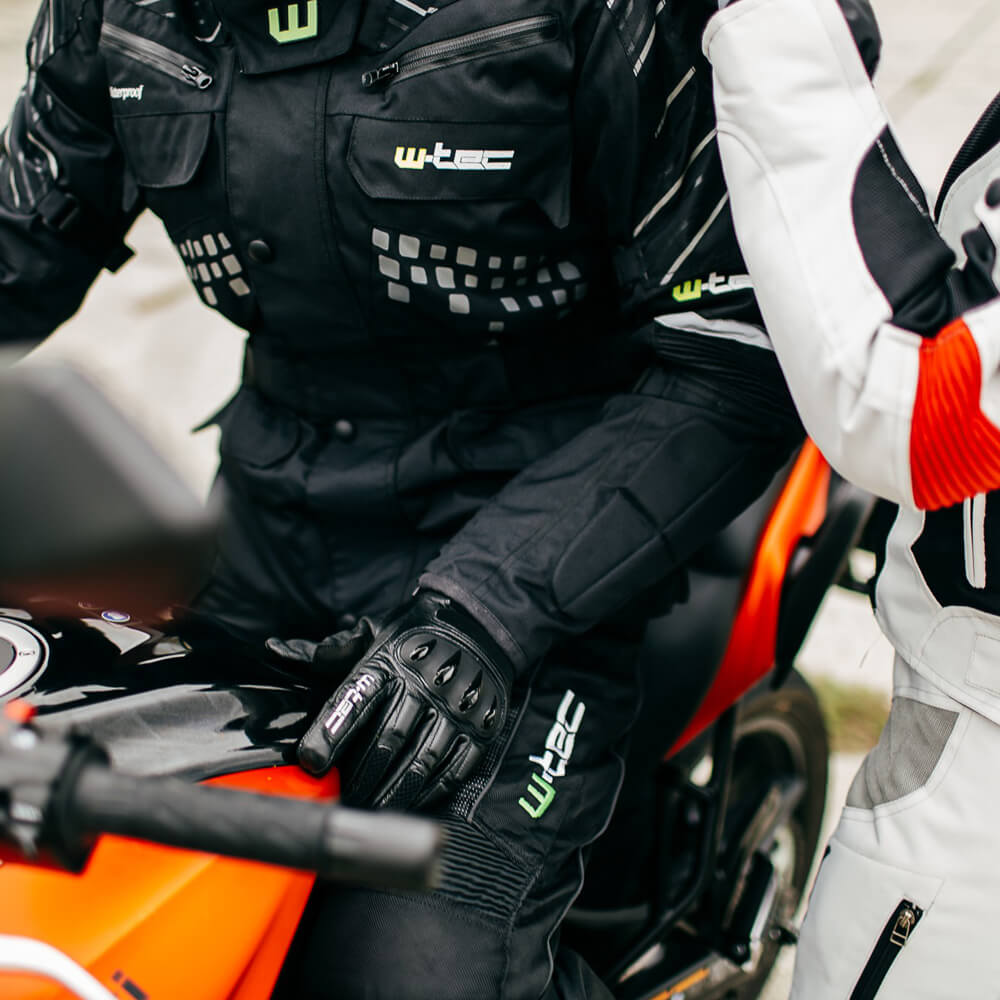 Moto rukavice W-TEC Talhof černá M (obrázek 8)
