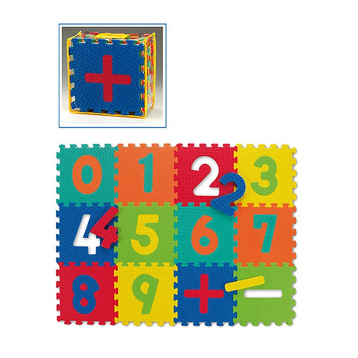 Dětská puzzle podložka Spartan 12ks 30x30x1,2 cm
