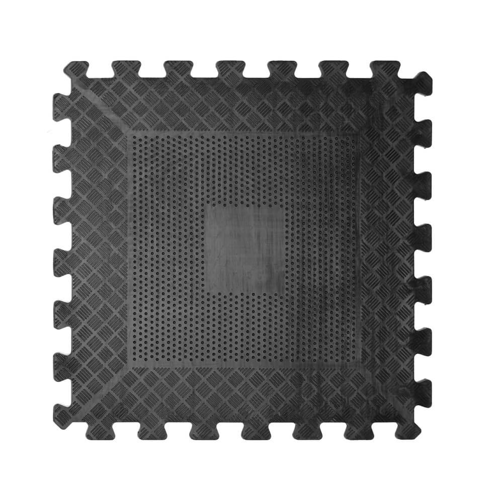 Puzzle zátěžová podložka inSPORTline Rubber 1,2 cm - Obrázek 4