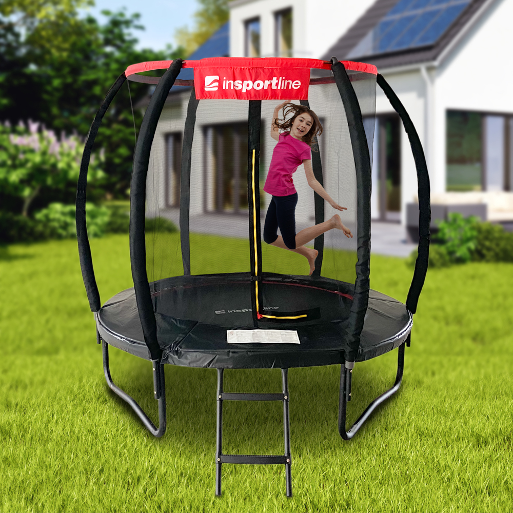 Levně Trampolínový set inSPORTline Flea PRO 183 cm