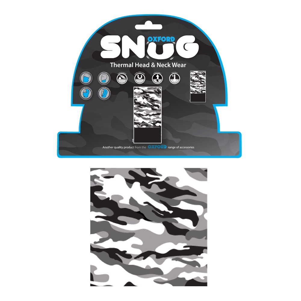 Univerzální multifunkční nákrčník Oxford Snug  Camo - Camo